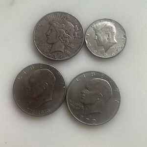 Vintage Silver Coins Collection